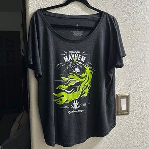 Disneyland Villains After Dark exclusive women’s t shirt scoop neck Malificent